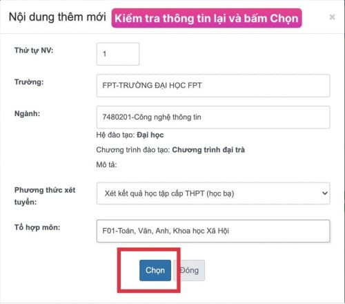 Hướng dẫn đăng kí nguyện vọng đại học 2023 trực tuyến