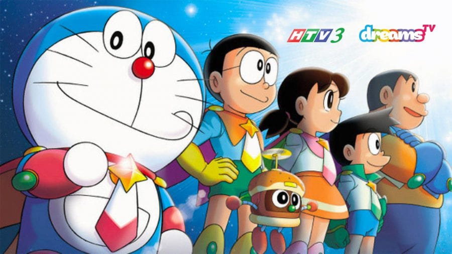 Viết đoạn văn về chương trình tivi yêu thích bằng tiếng Anh lớp 6 - Doraemon
