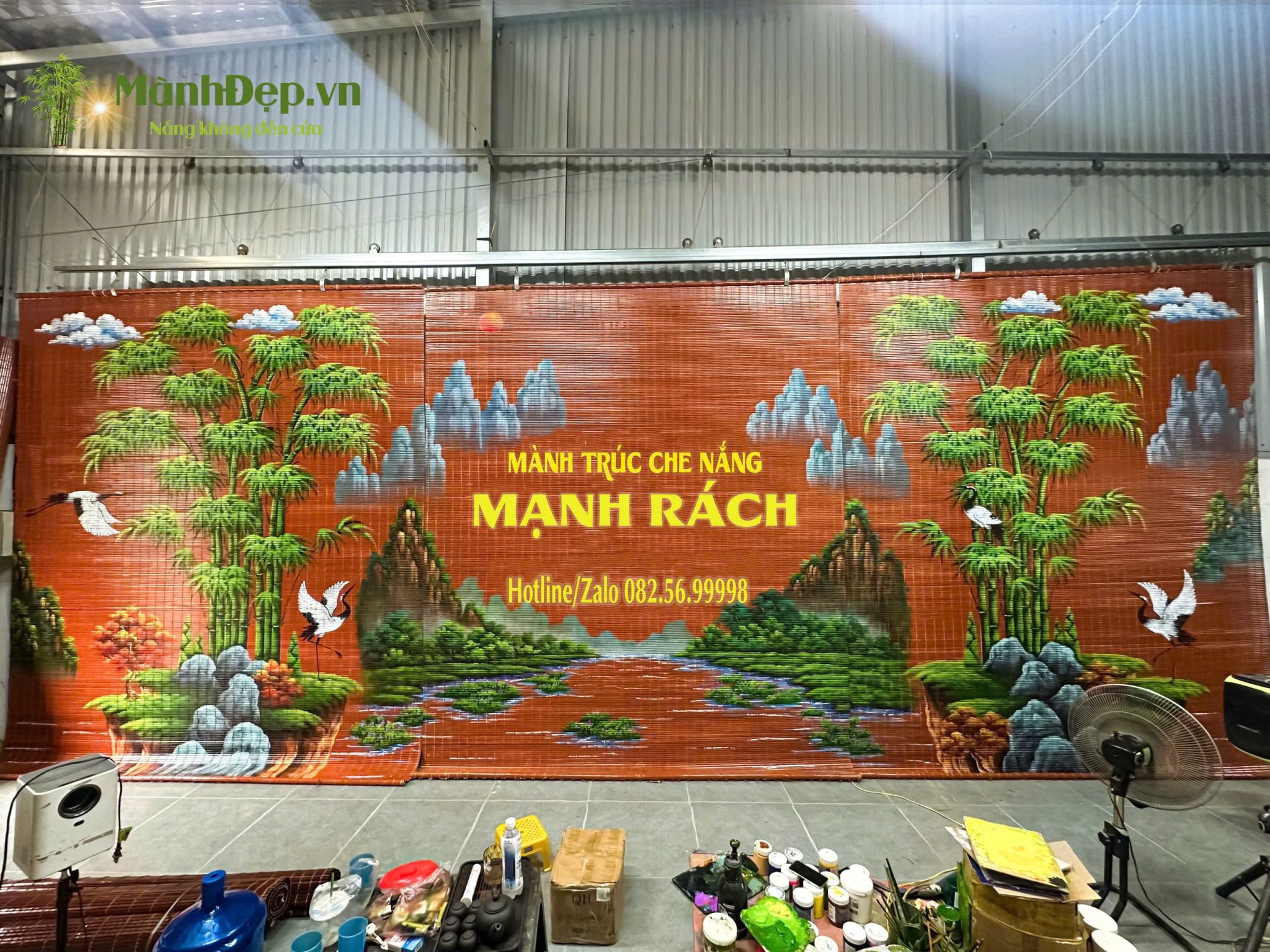 Mành tre tiếng Anh là gì?